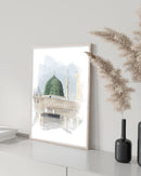 Medina Mosque Watercolor